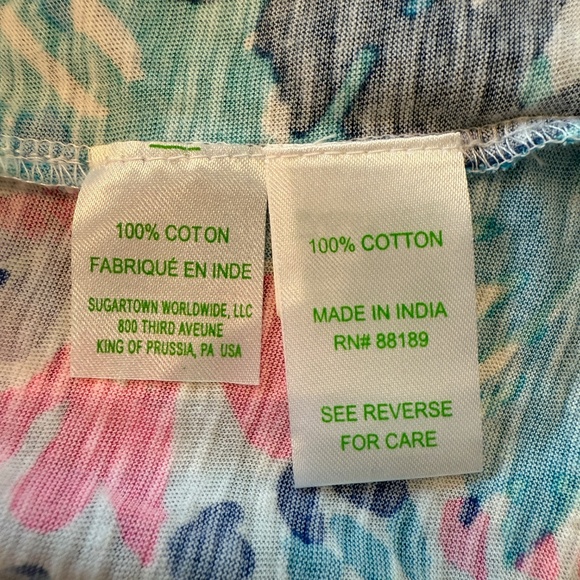 Lilly Pulitzer Essie Top in dive in 45755 - Picture 10 of 13